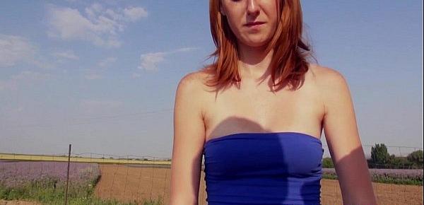  Real publicsex redhead crempied outdoors